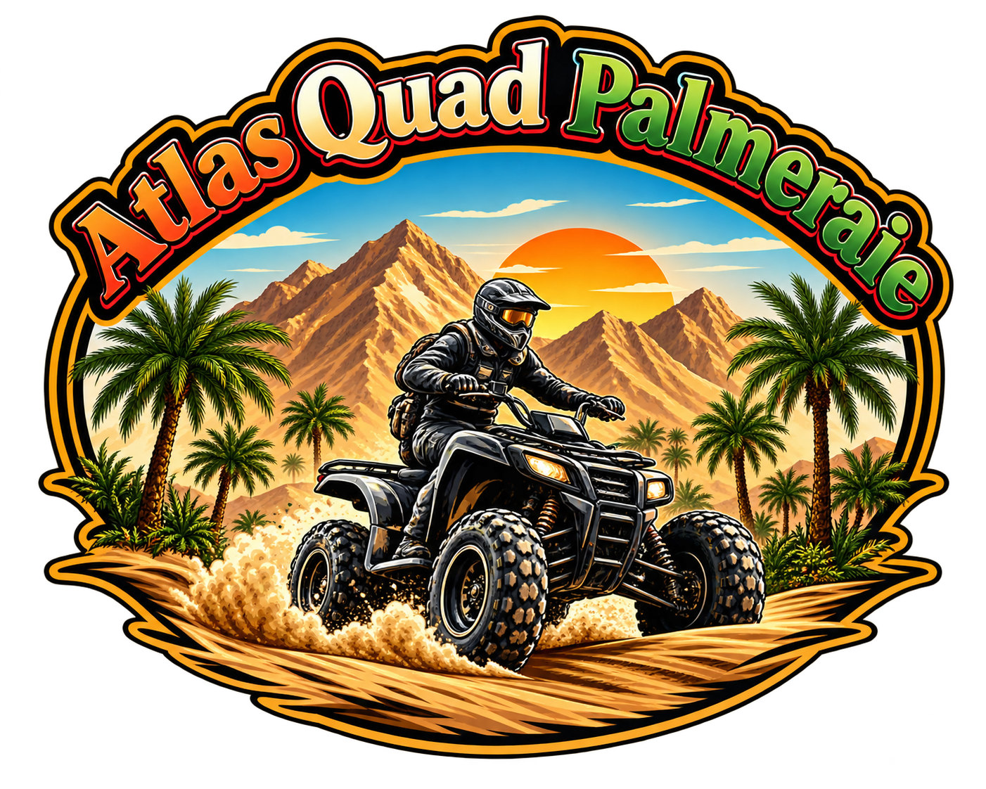 Atlas Quad Palmeraie logo